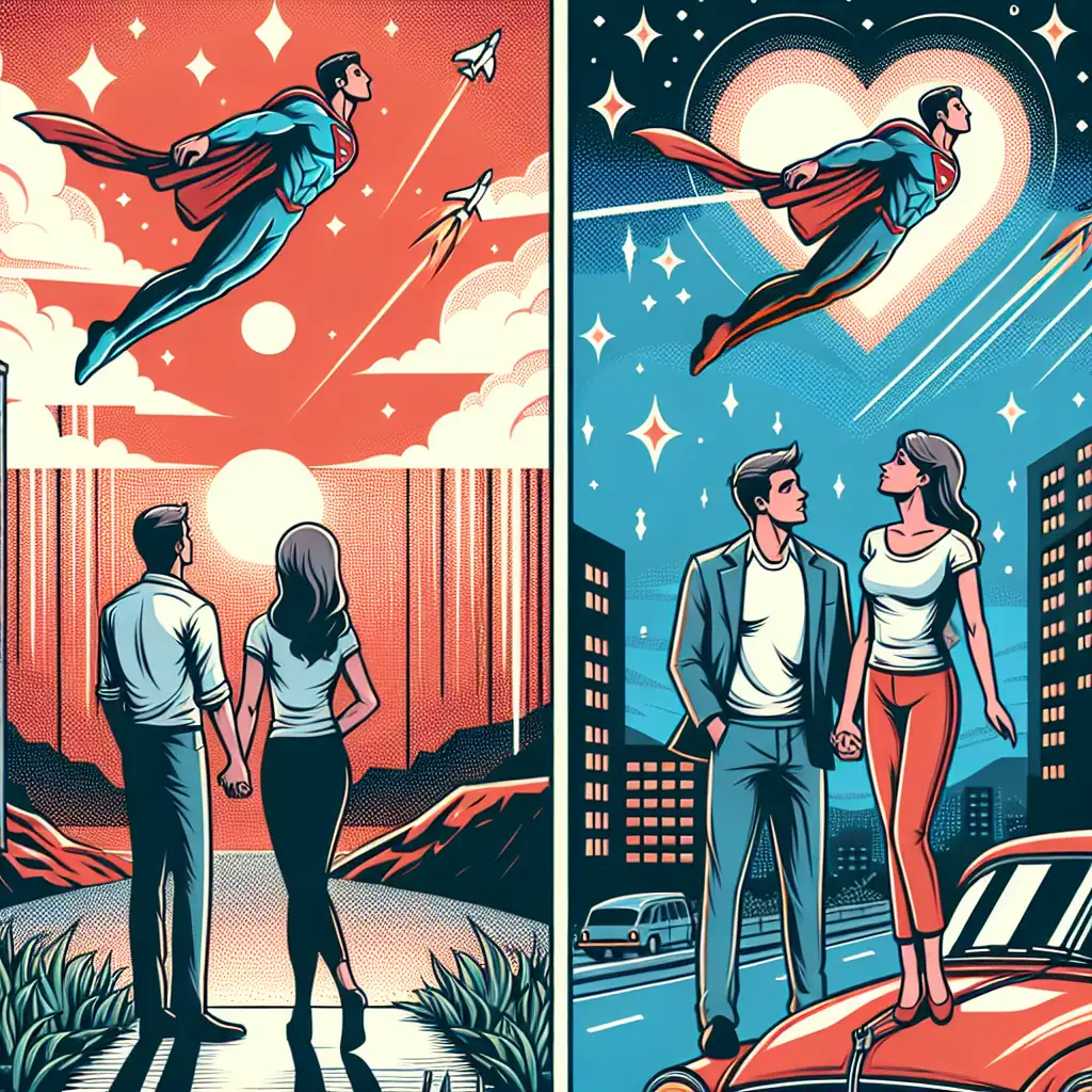 Cinta yang Penuh Harapan dalam Komik Romantis yang Menggetarkan